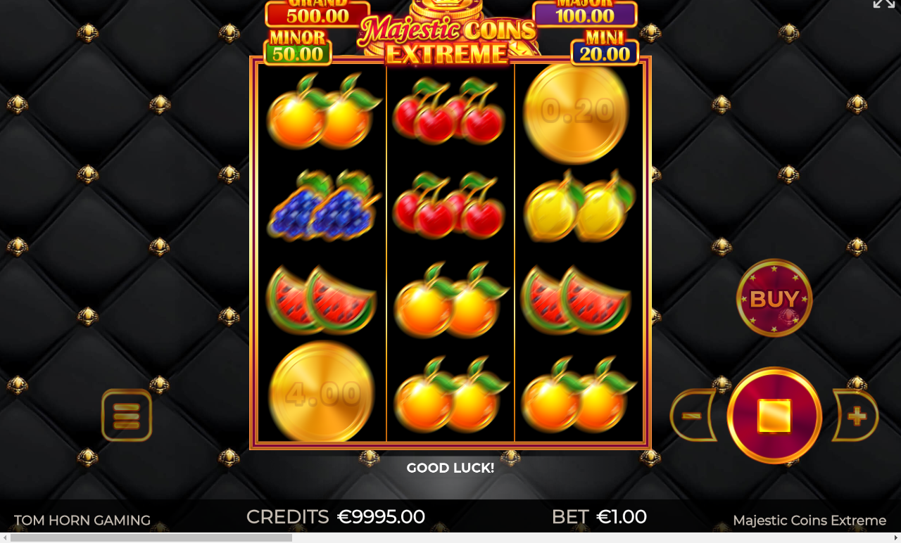 Majestic Coins Extreme gameplay