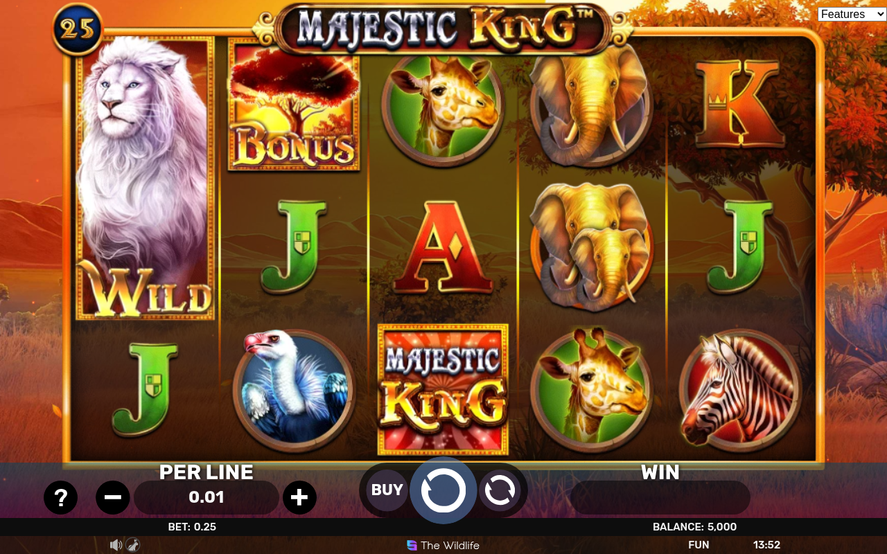 Majestic King base game