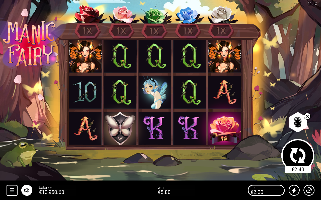 Manic Fairy bonus round