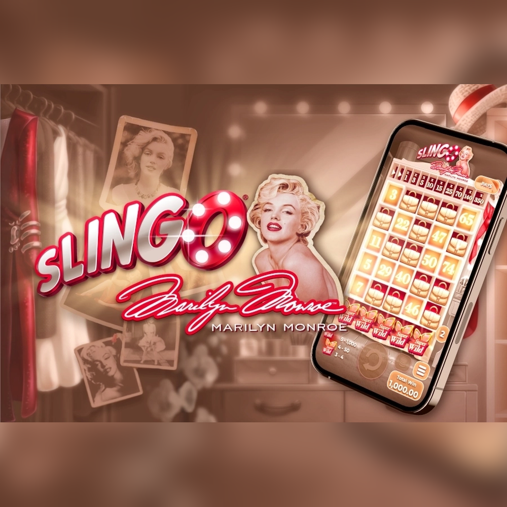 Marilyn Monroe Slingo slot by Gaming Realms