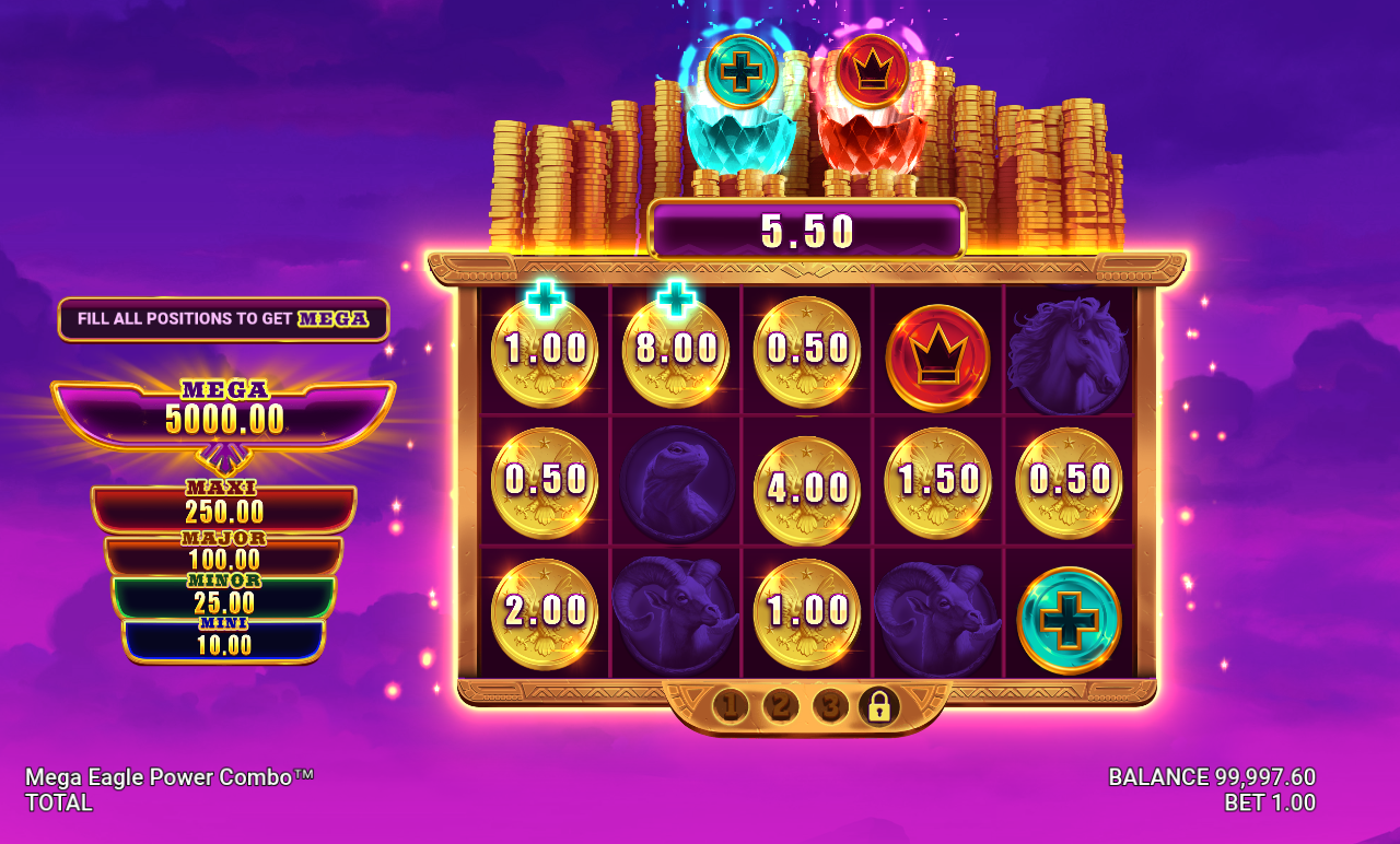 Mega Eagle Power Combo gameplay