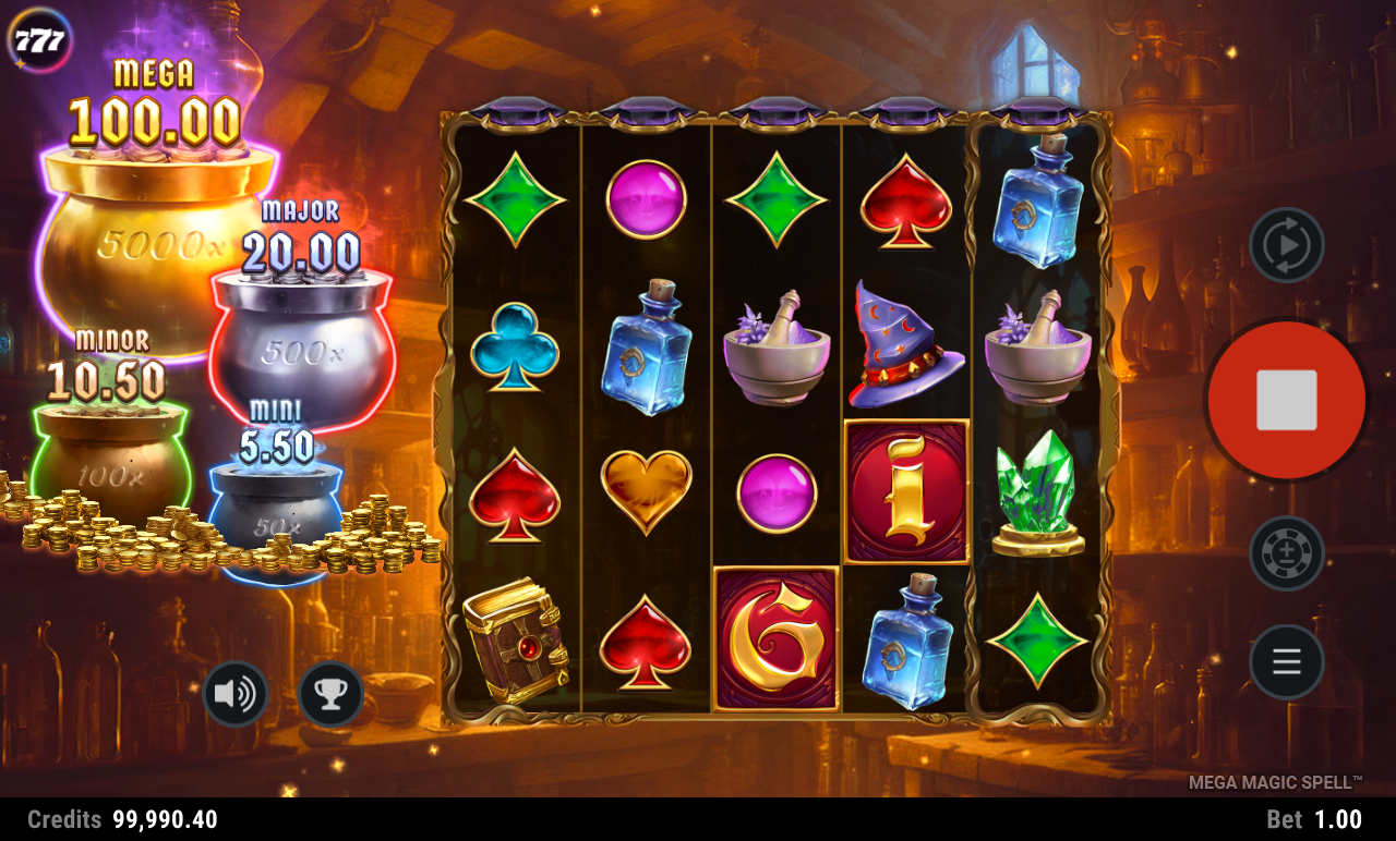 Mega Magic Spell base game