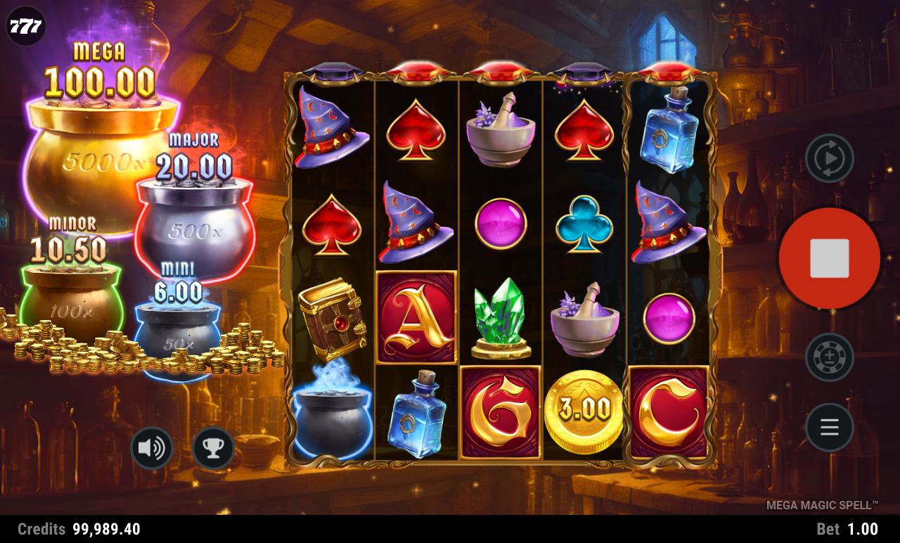 Mega Magic Spell gameplay