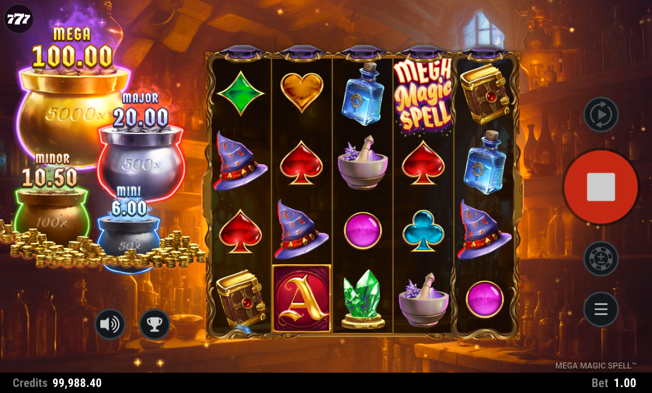 Mega Magic Spell gameplay