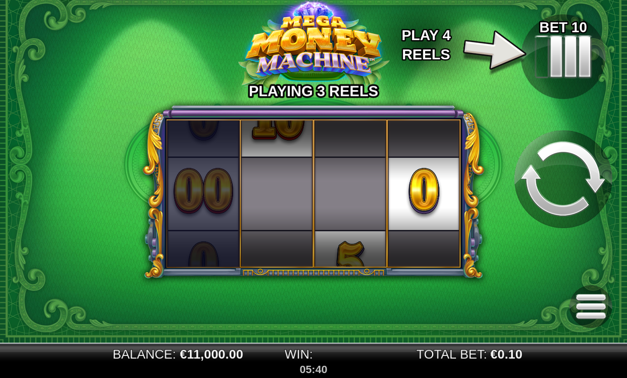 Mega Money Machine base game