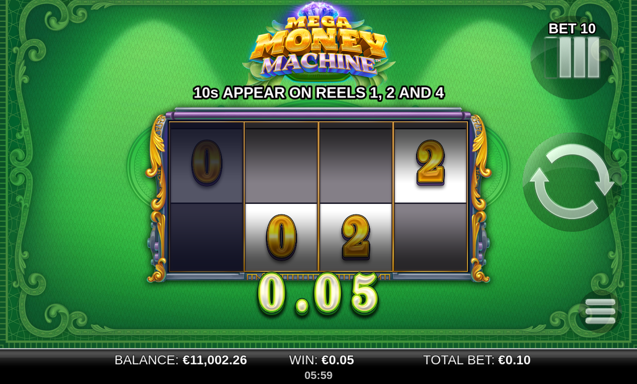 Mega Money Machine gameplay