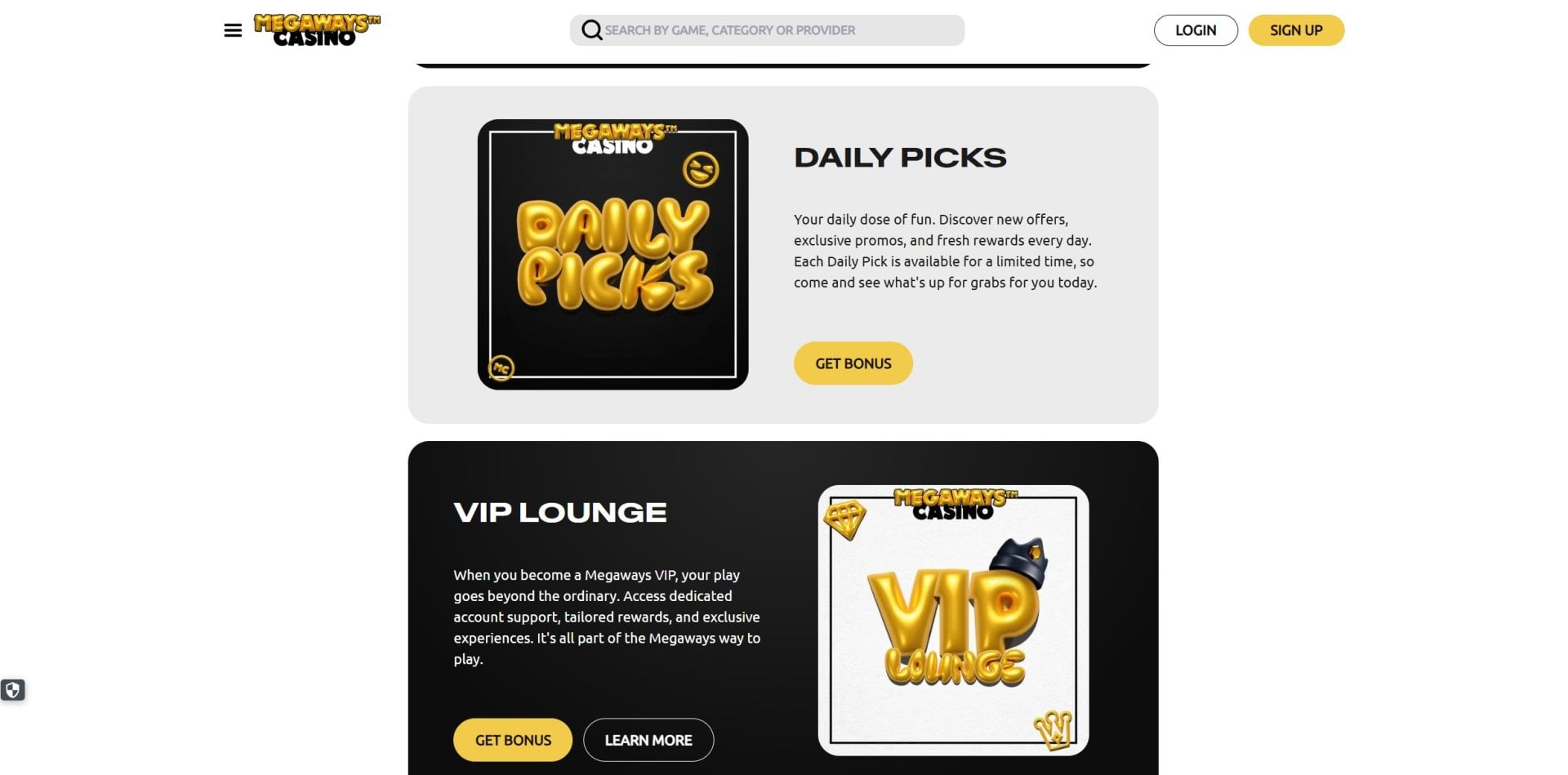 Megaways Casino Ongoing Promotions