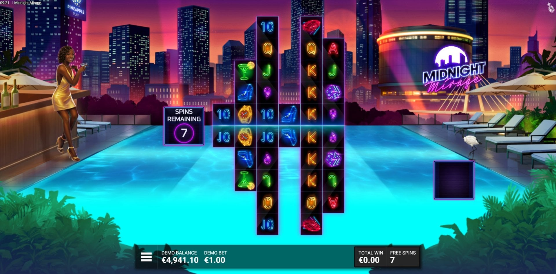 Midnight Mirage Skyline Spins