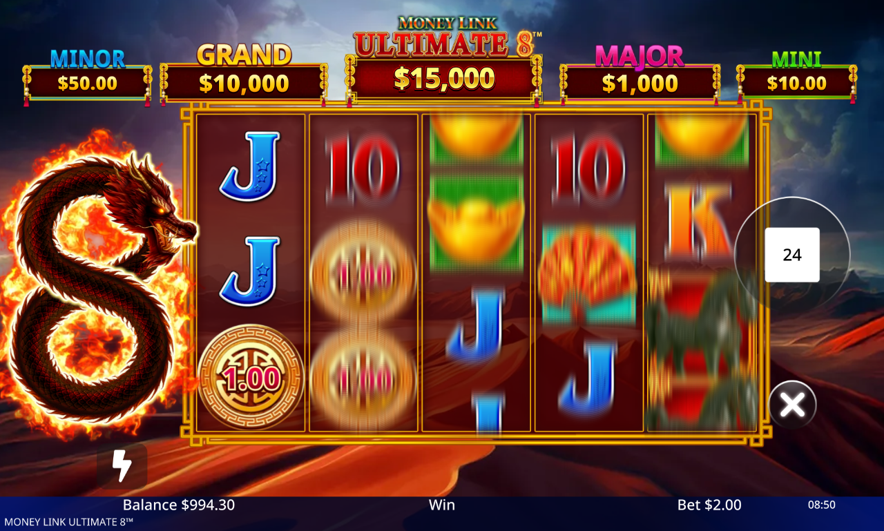 Money Link Ultimate 8 gameplay