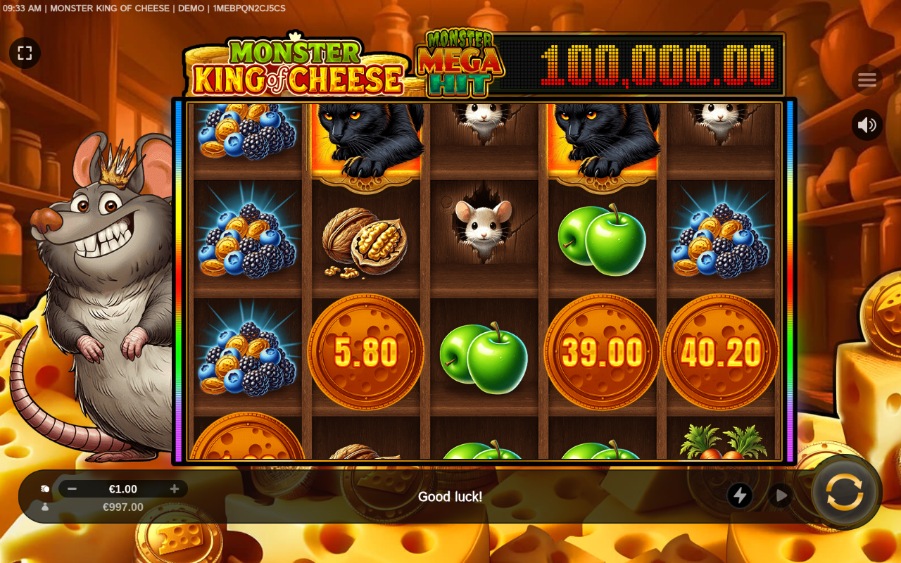 Monster King of Cheese gameplay