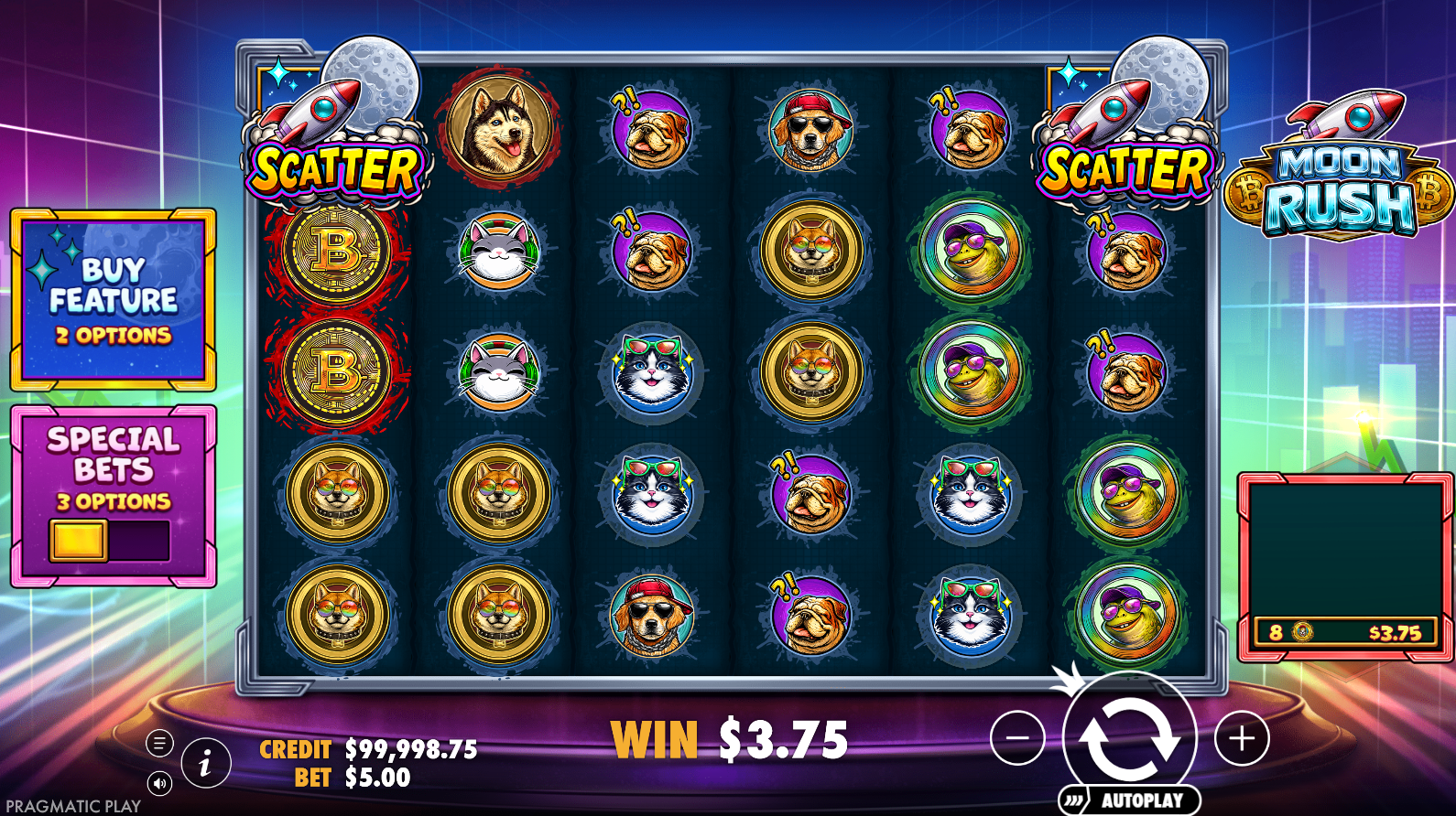 Moon Rush base game