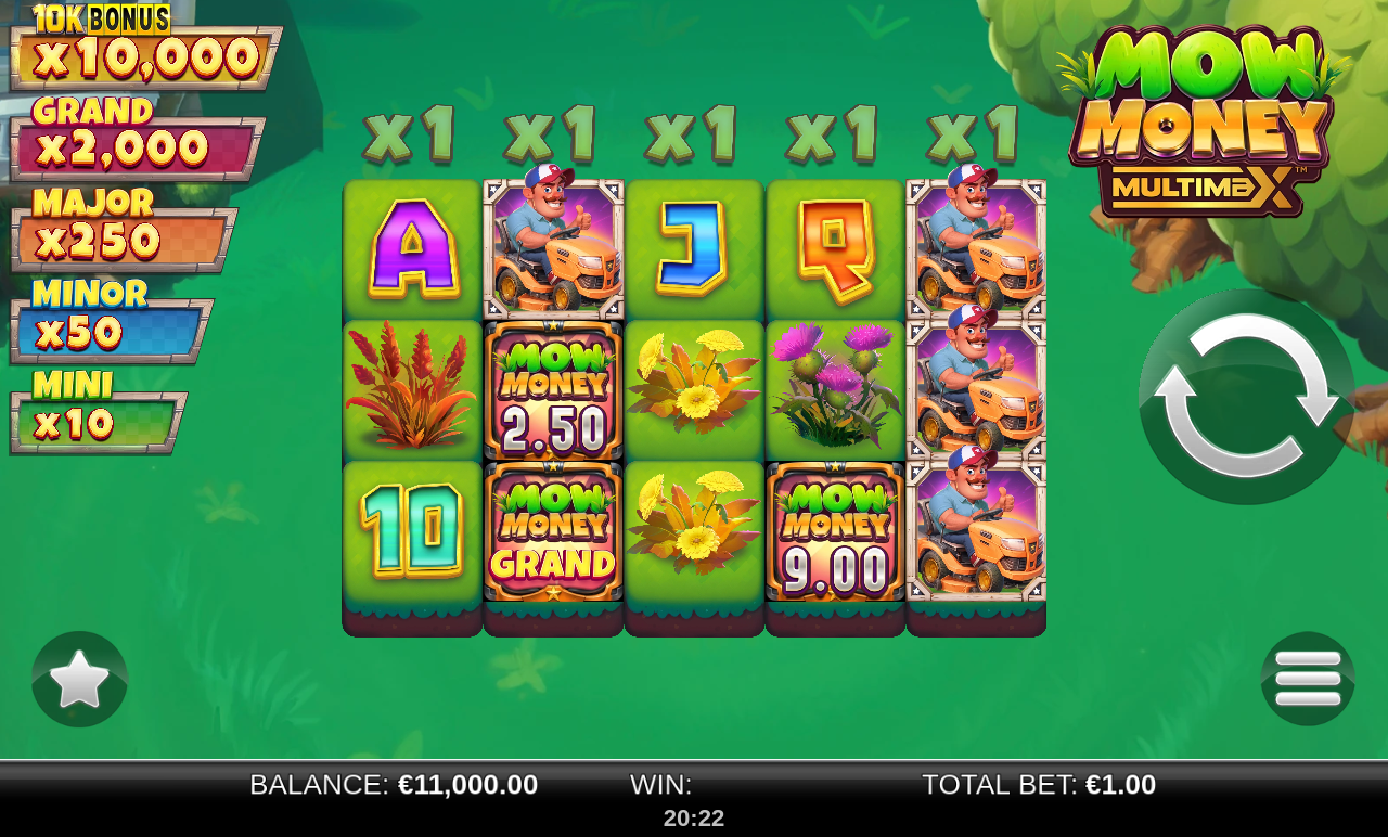 Mow Money MultiMax base game