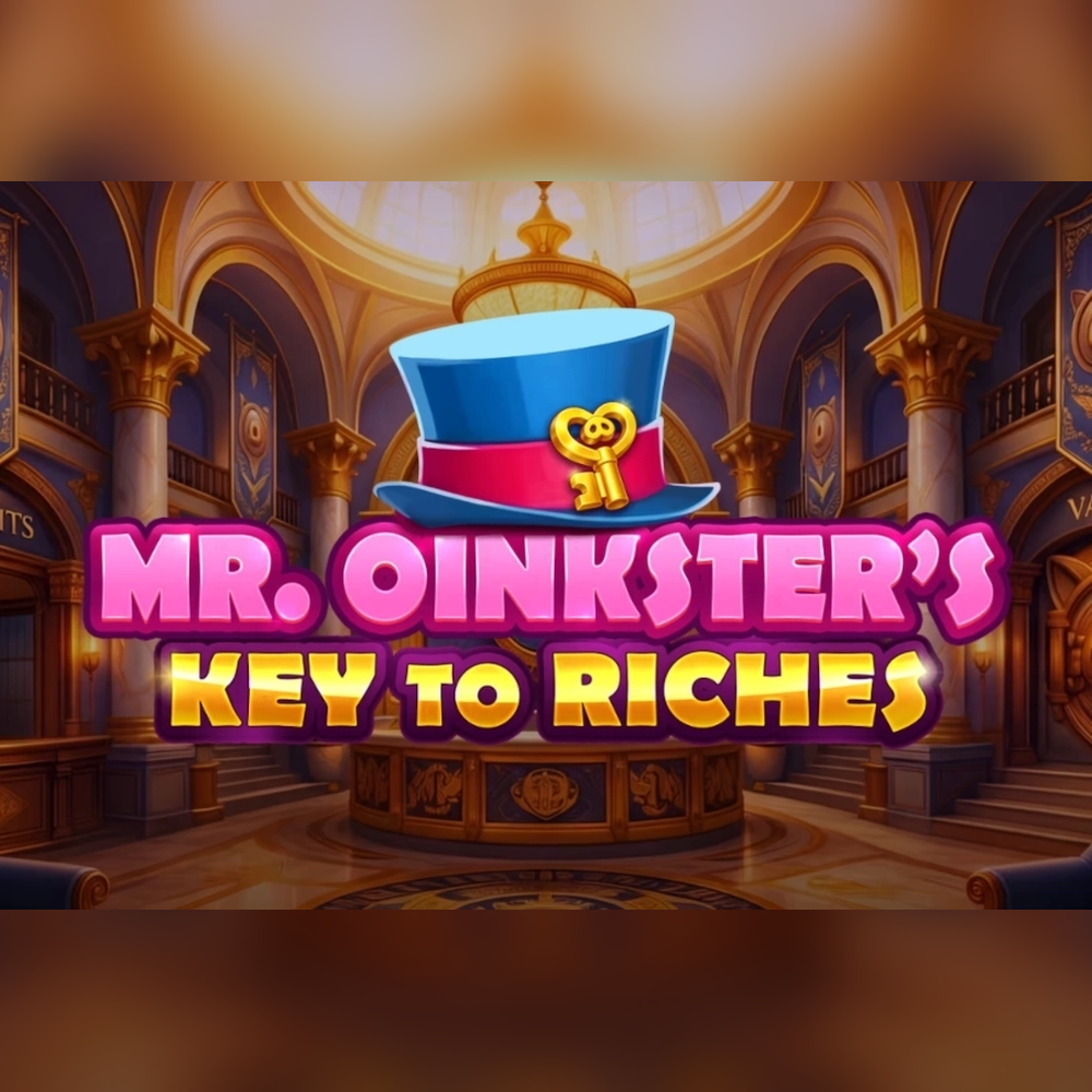 Mr. Oinkster's Key To Riches slot by Booming Games