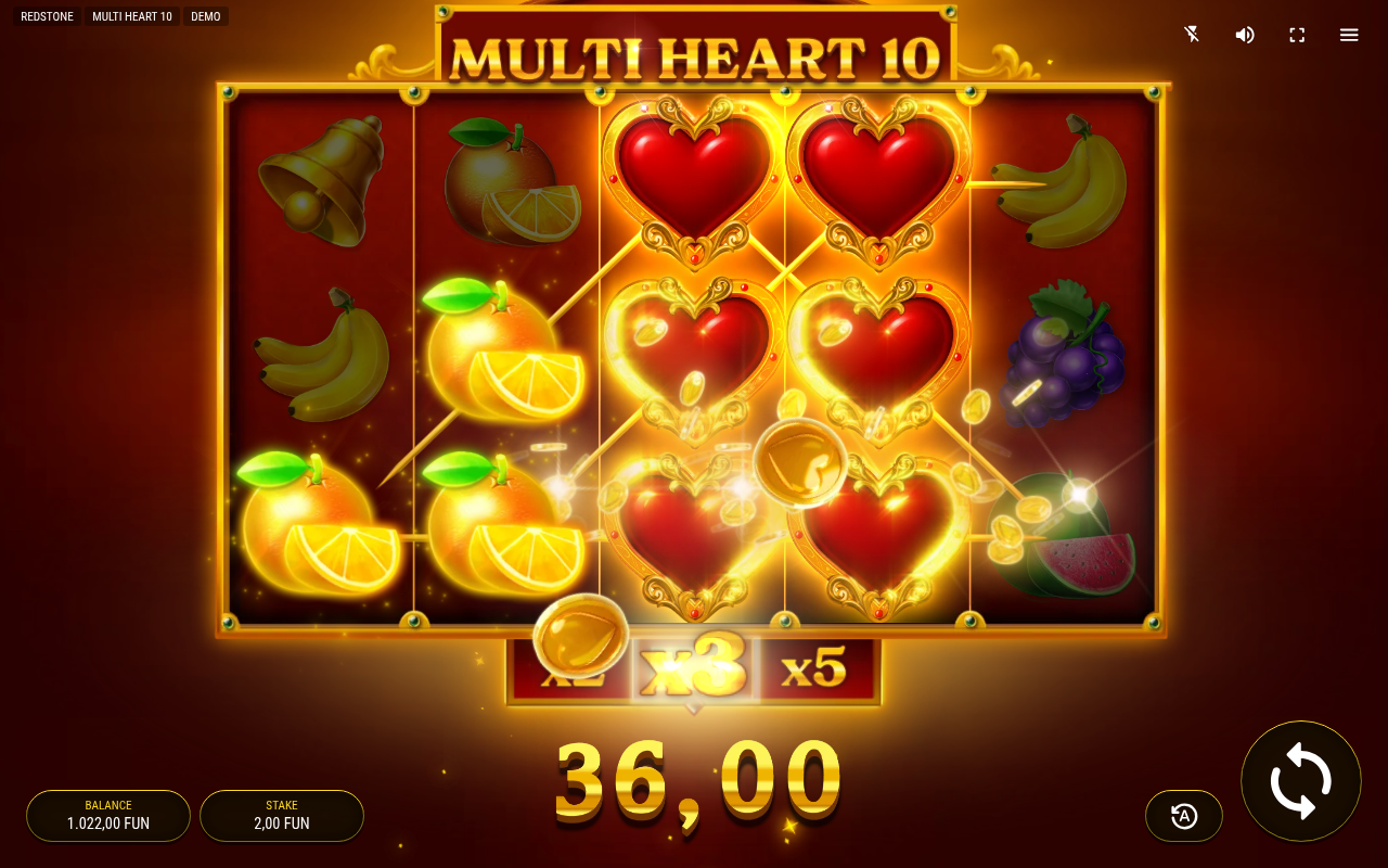 Multi Heart 10 gameplay