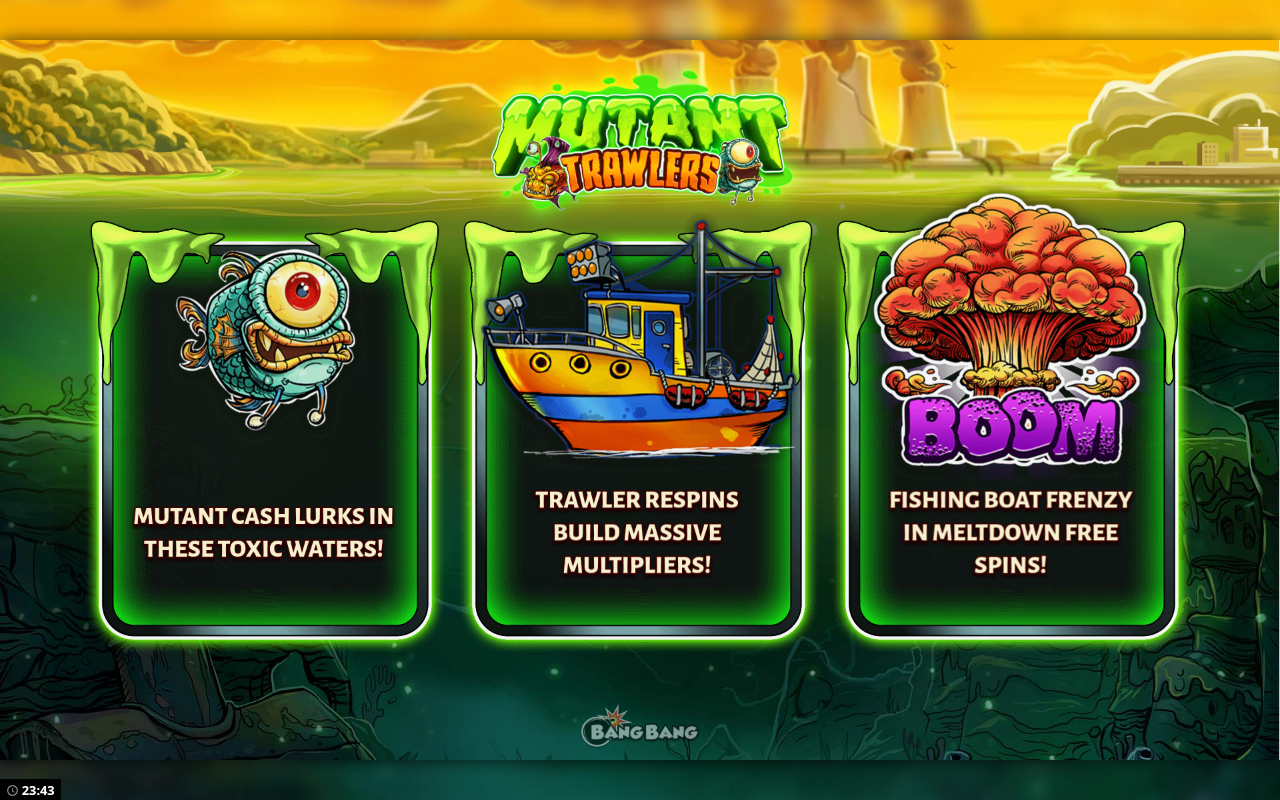 Mutant Trawlers information screen