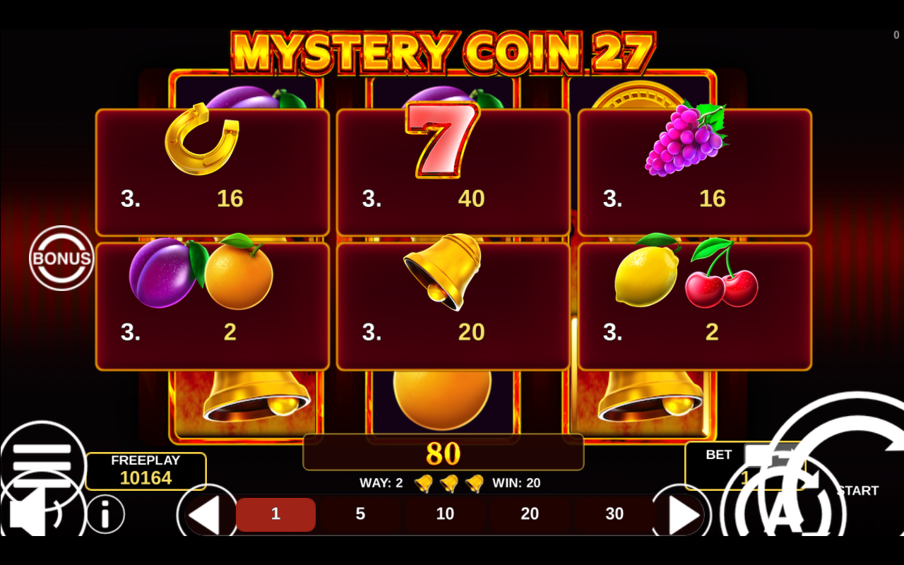 Mystery Coin 27 gameplay