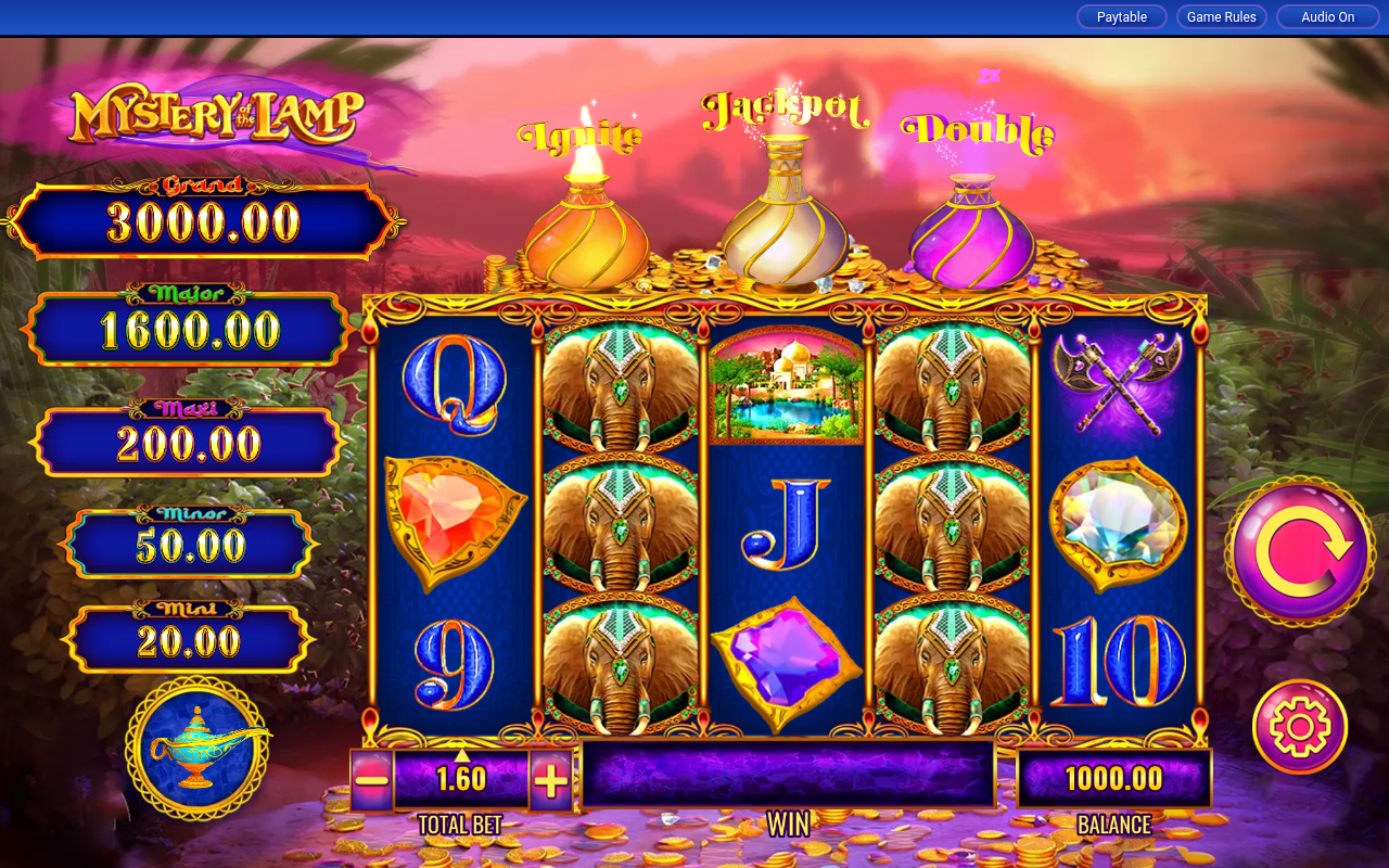 Mystery of the Lamp Treasure Oasis base game