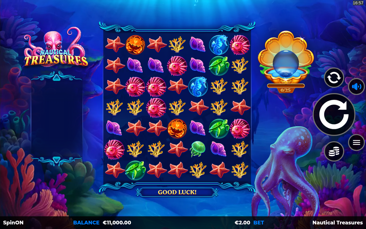 Nautical Treasures gameplay