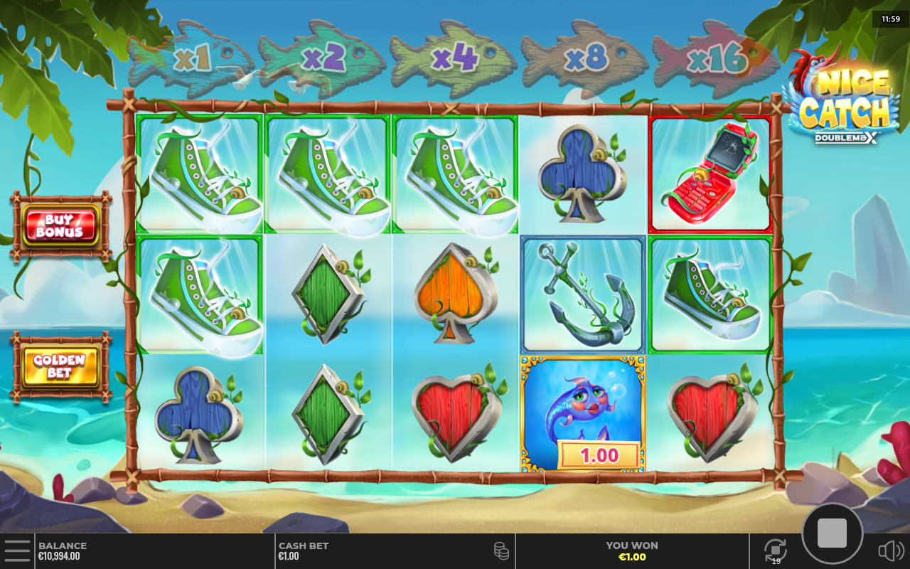 Nice Catch DoubleMax gameplay