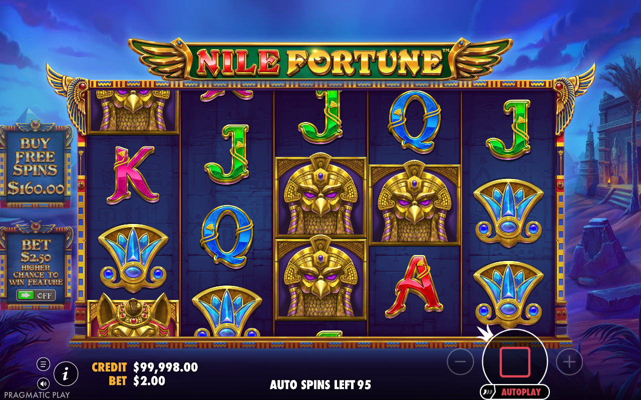 Nile Fortune gameplay