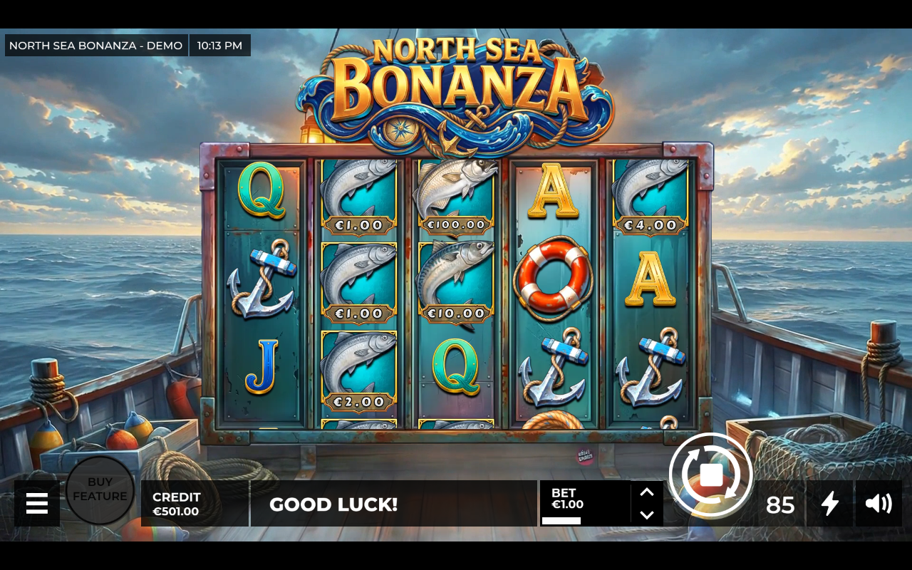 North Sea Bonanza gameplay