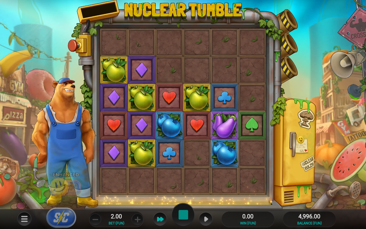 Nuclear Tumble gameplay