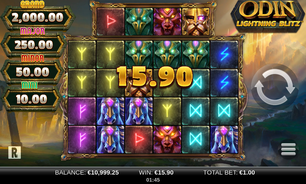 Odin Lightning Blitz gameplay
