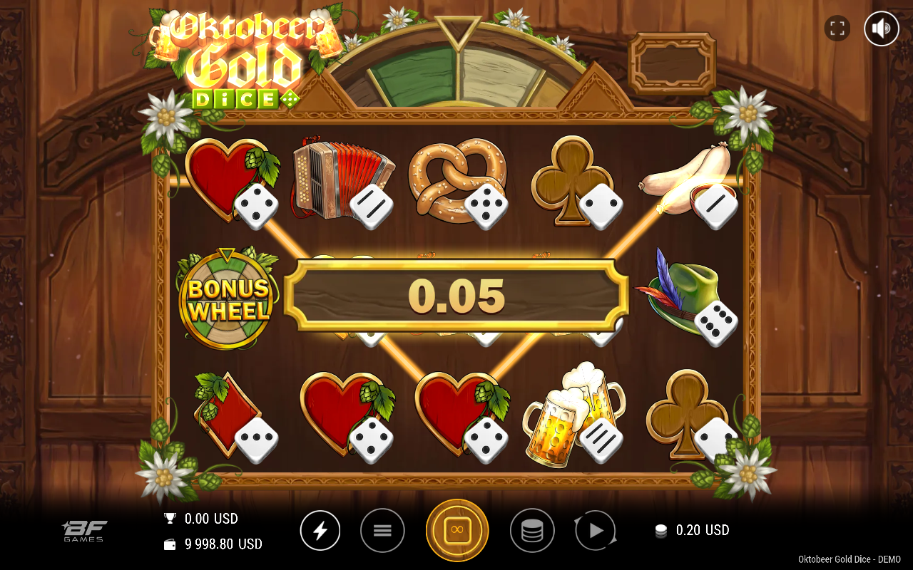 Oktobeer Gold Dice base game