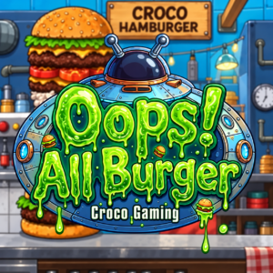 Oops! All Burger slot game logo