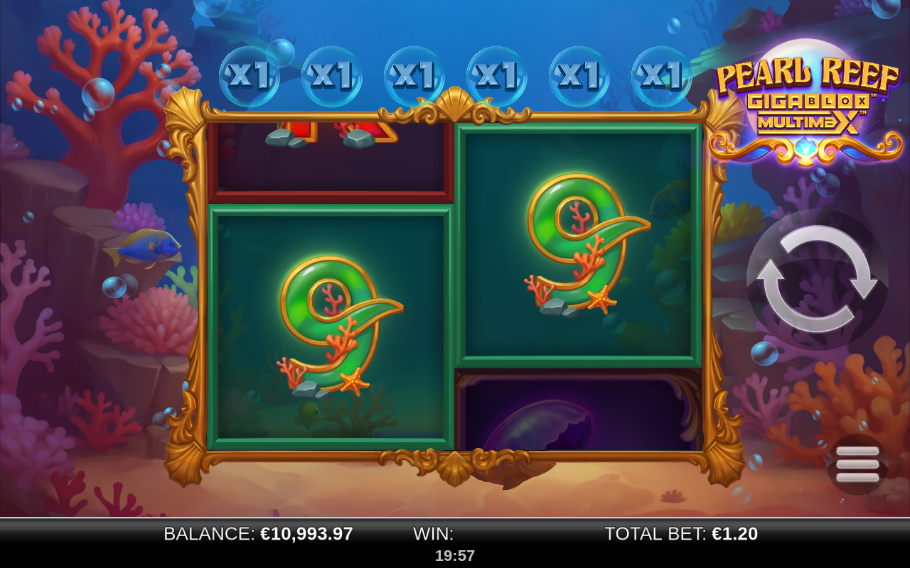 Pearl Reef Gigablox Multimax gameplay