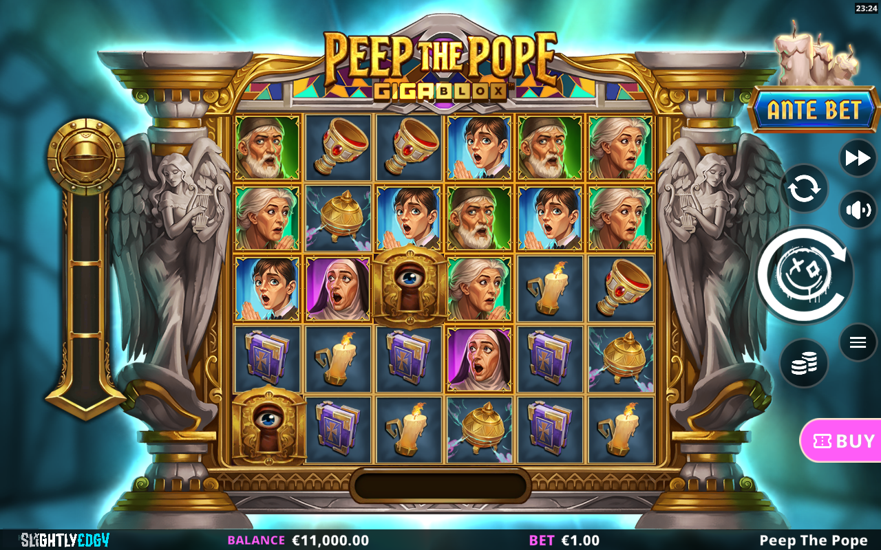 Peep the Pope GigaBlox base game