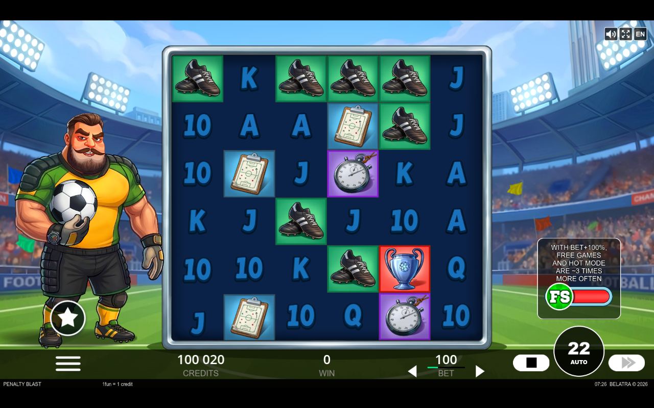 Penalty Blast gameplay
