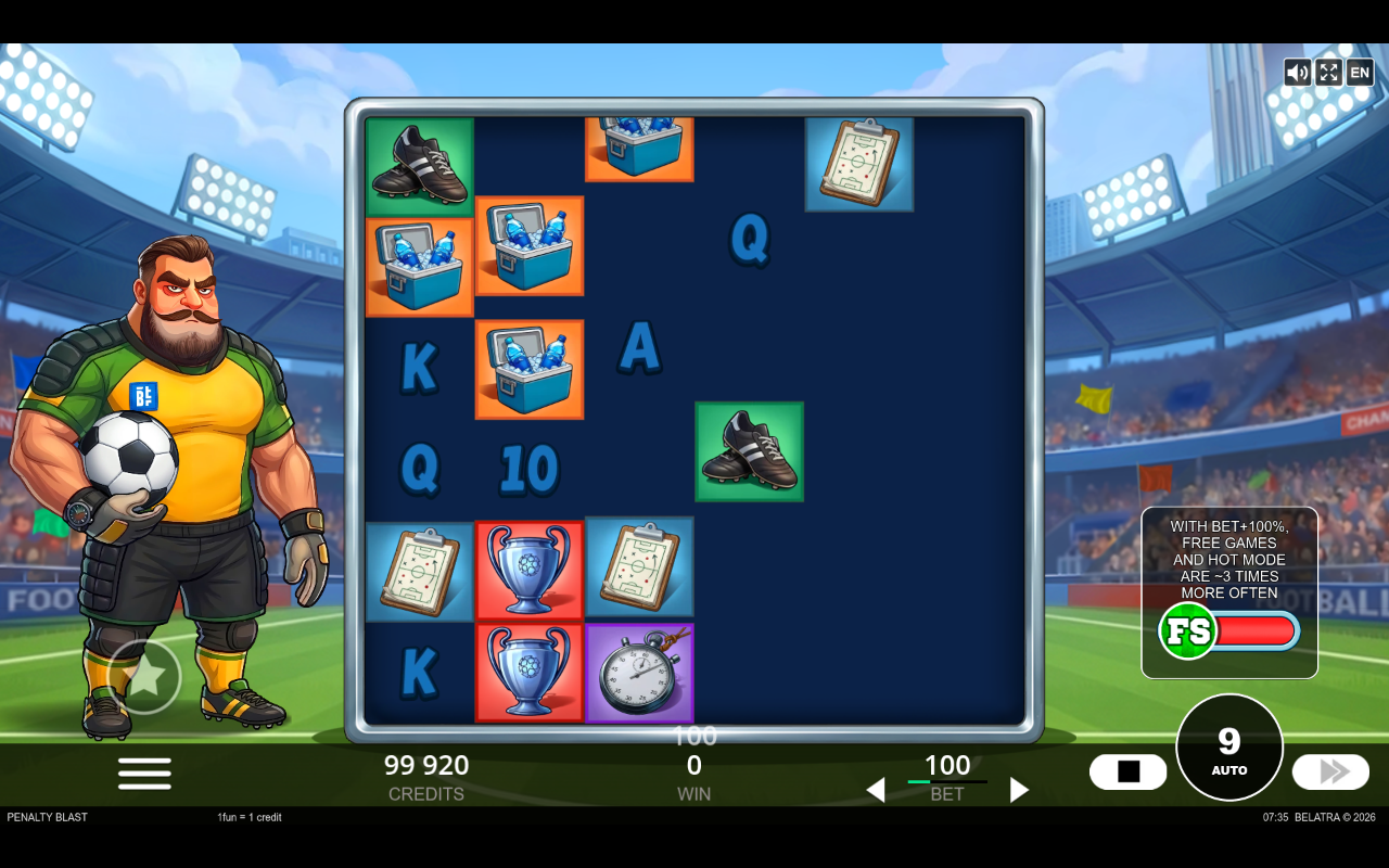 Penalty Blast gameplay