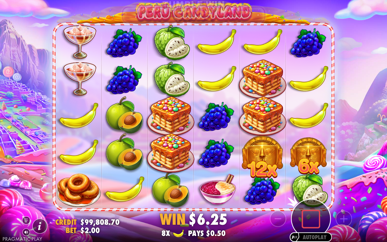 Perú Candyland bonus round