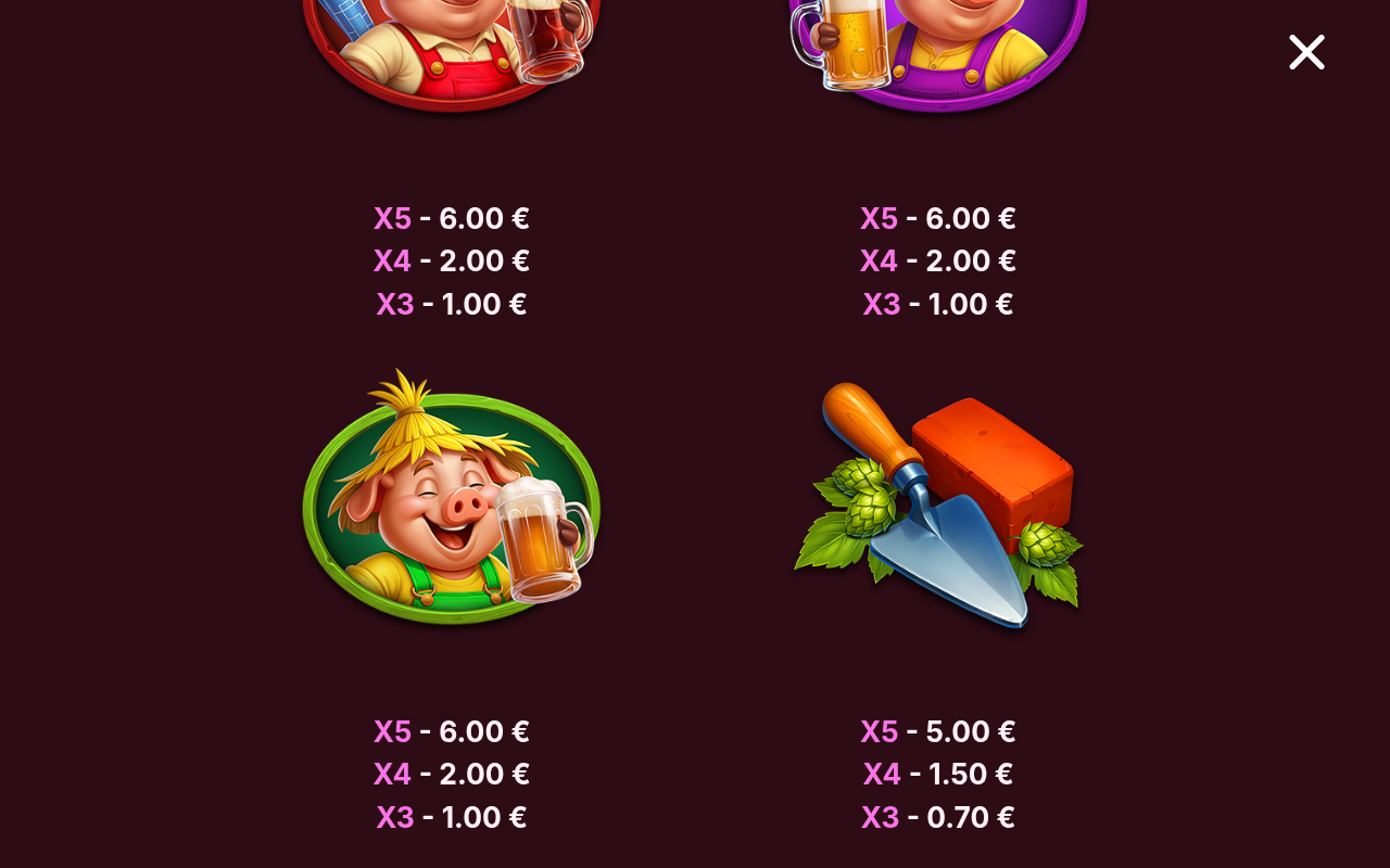Piggy Brew Bonanza wild and scatter rules