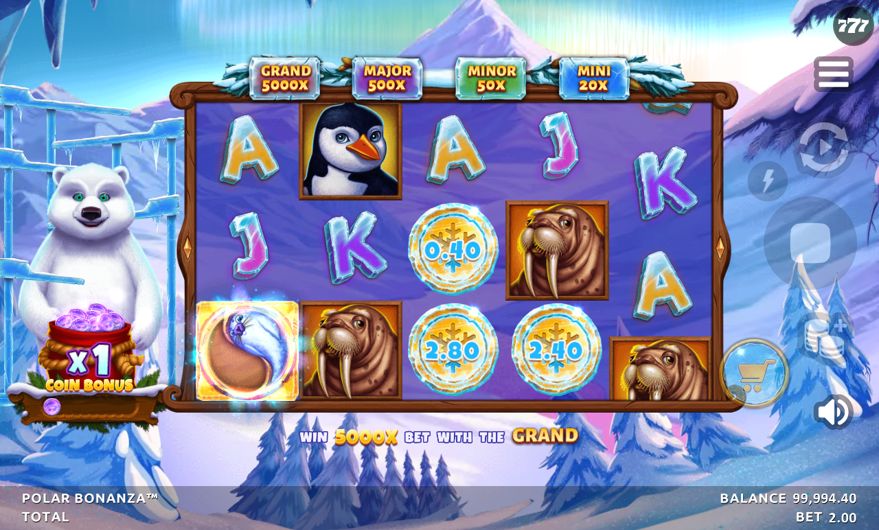 Polar Bonanza gameplay