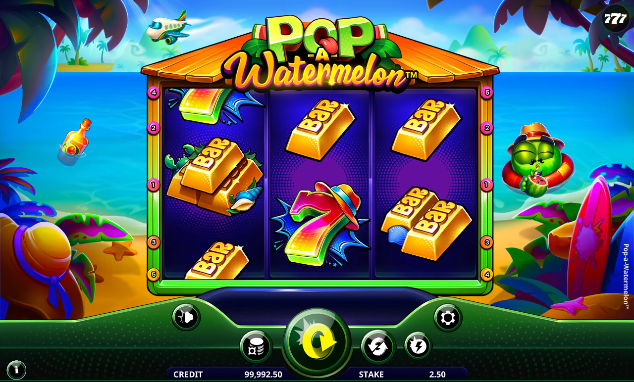 Pop-a-Watermelon gameplay