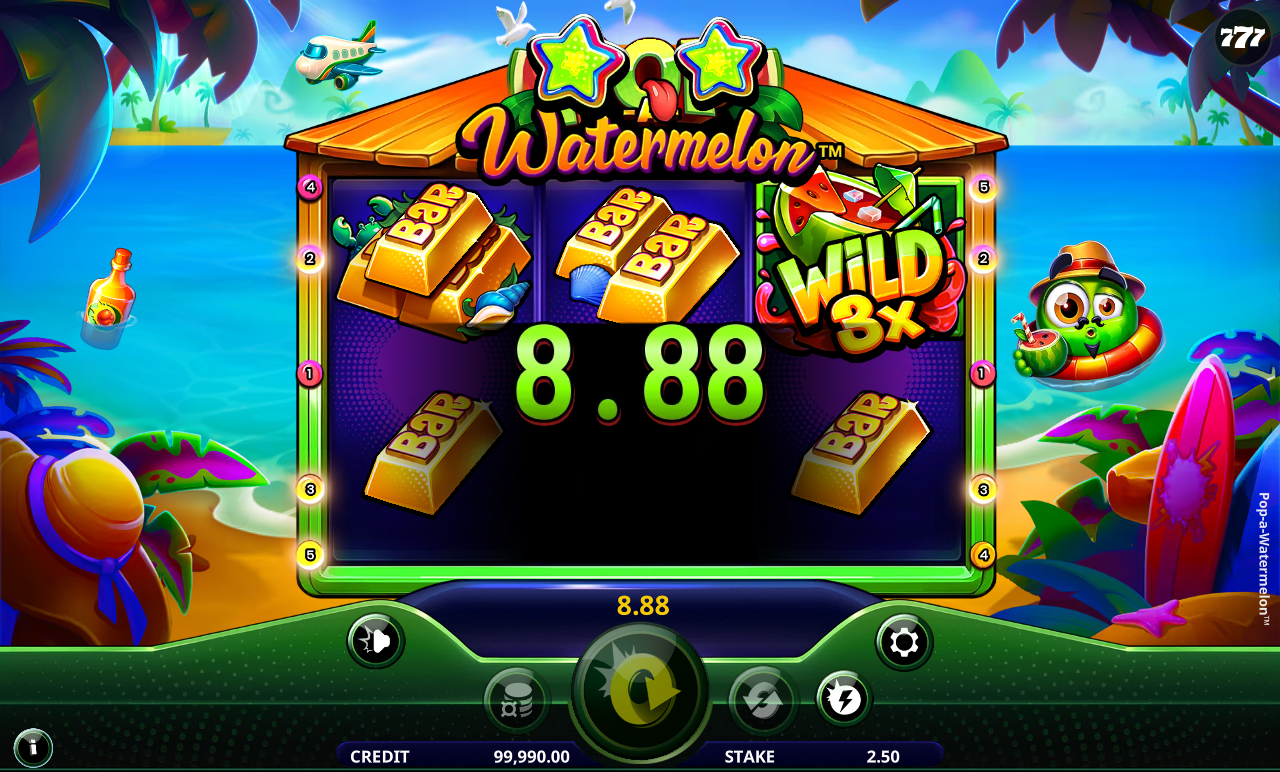 Pop-a-Watermelon gameplay