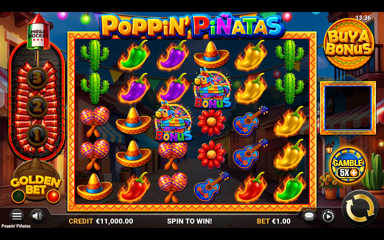 Poppin Pinatas base game