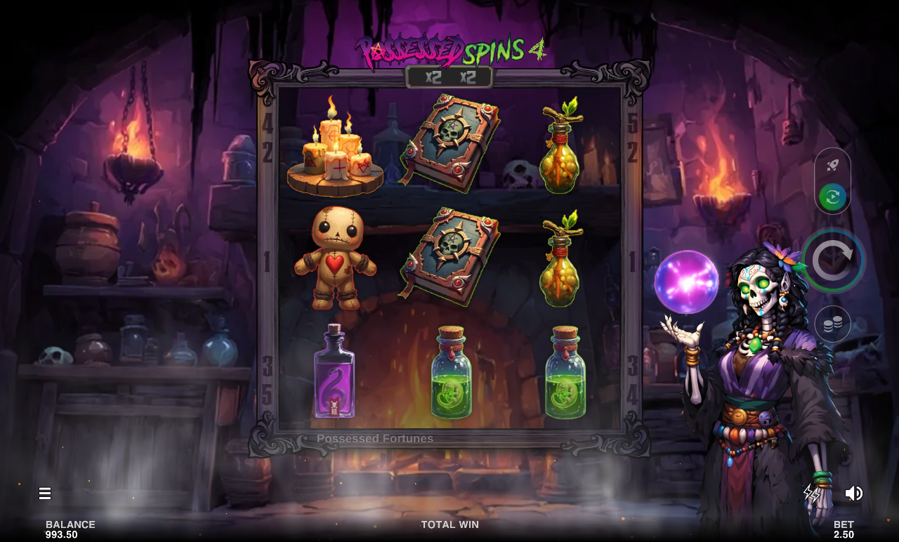 Possessed Fortunes bonus round