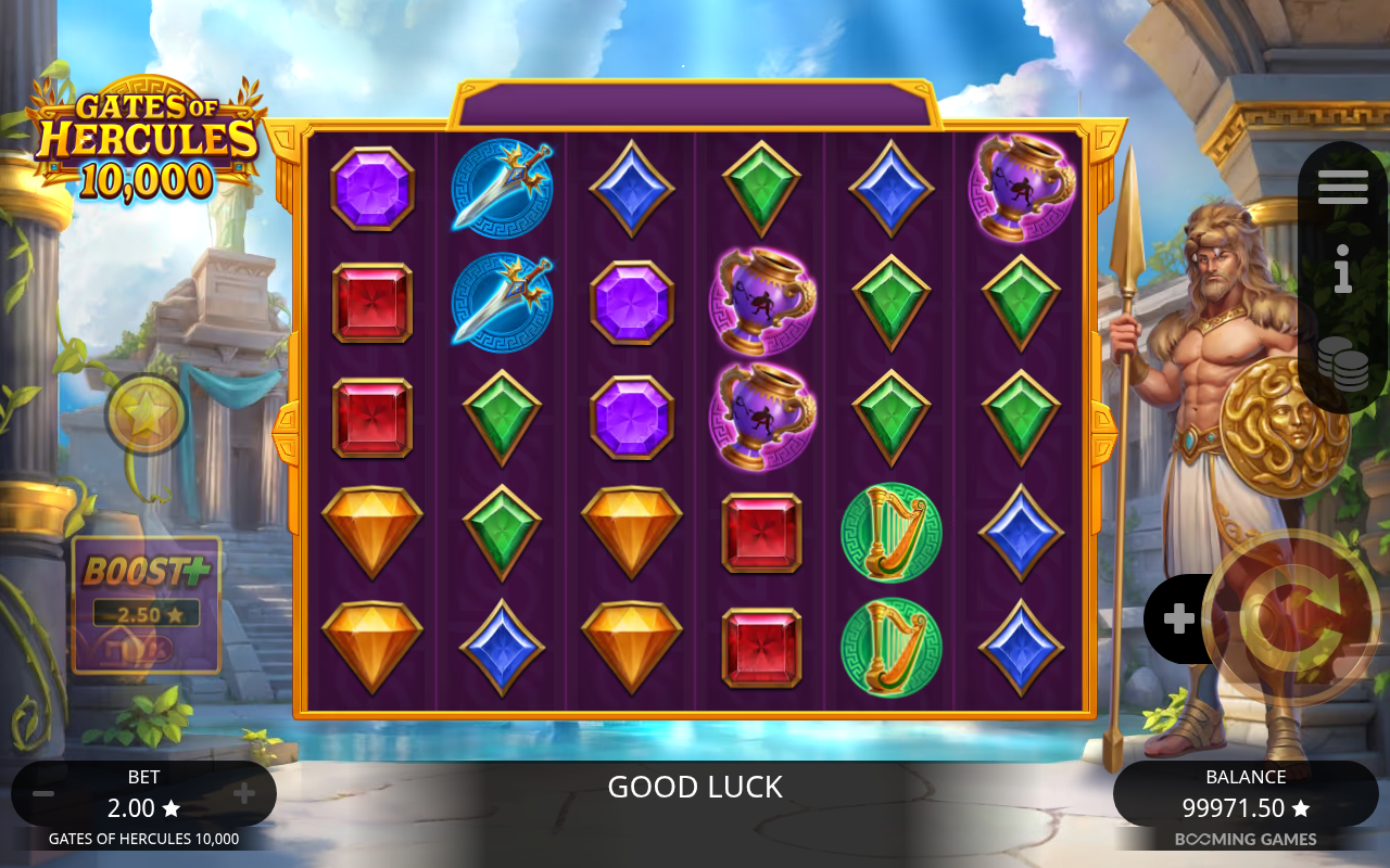 Power of Hercules Bonanza 10,000 gameplay