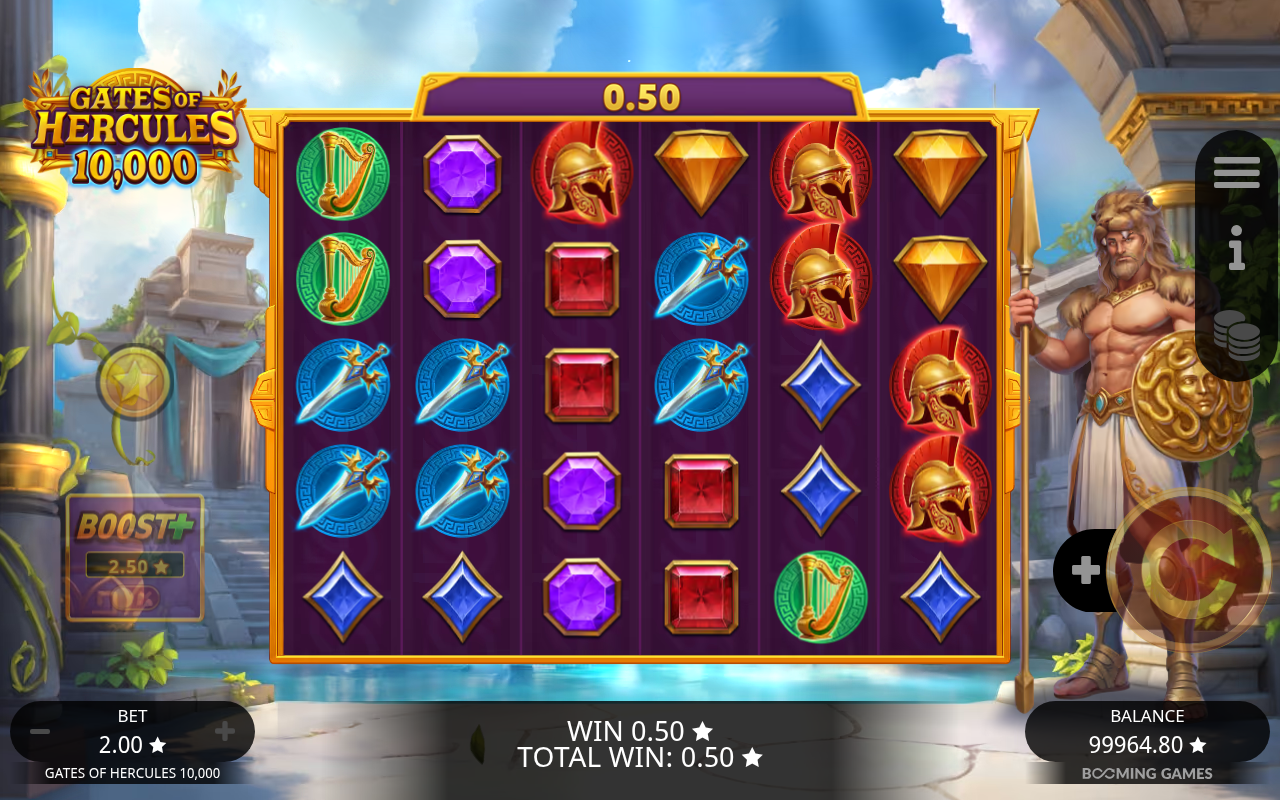 Power of Hercules Bonanza 10,000 gameplay