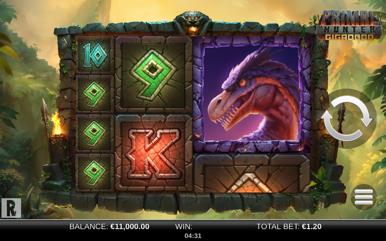 Primal Hunter GigaBlox base game