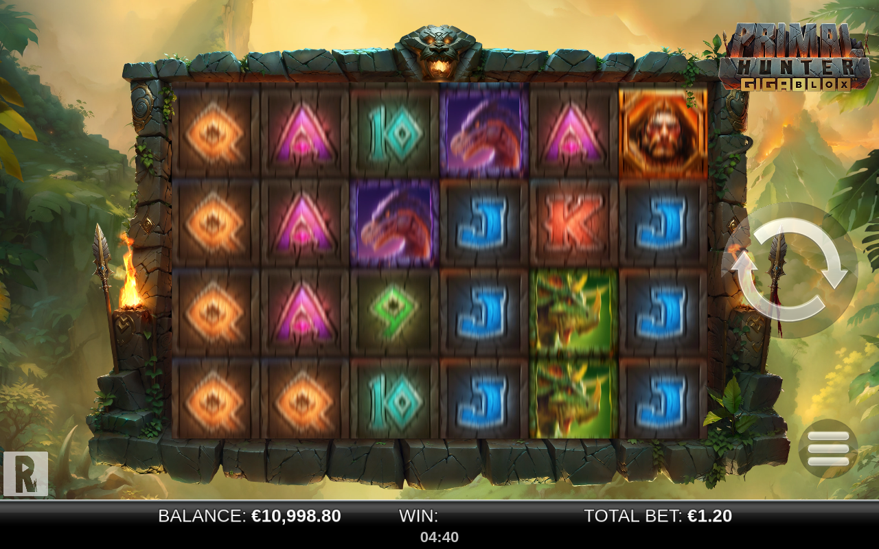 Primal Hunter GigaBlox gameplay