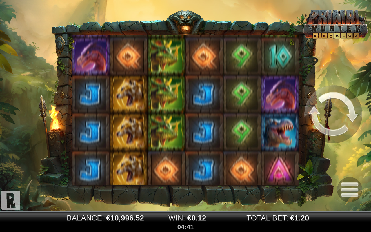 Primal Hunter GigaBlox gameplay