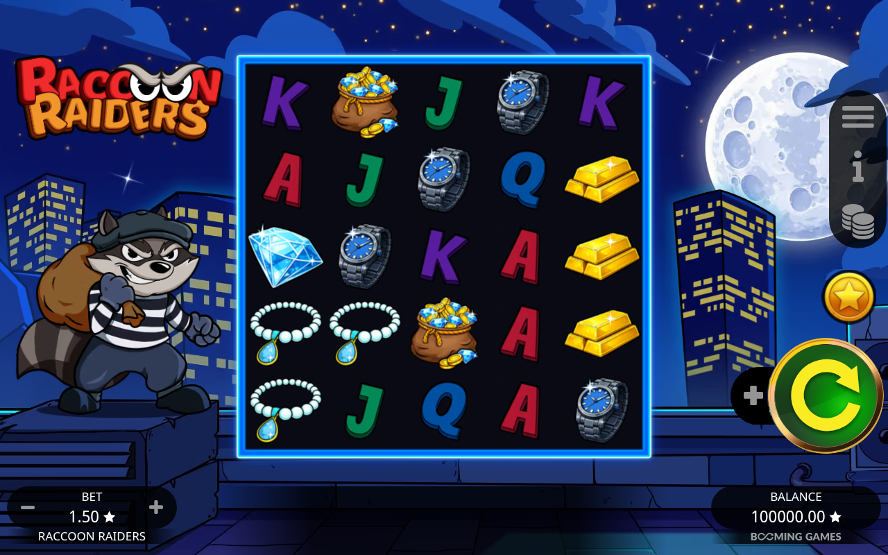 Raccoon Raiders base game