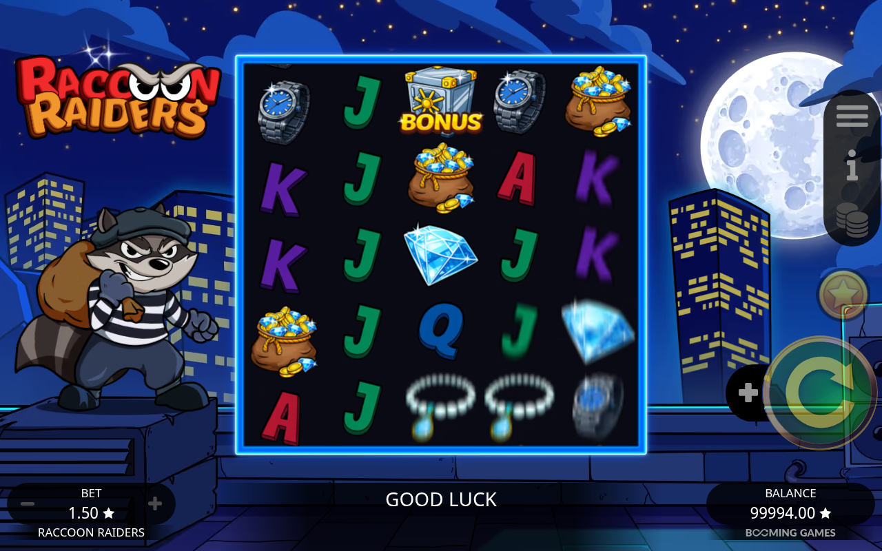 Raccoon Raiders gameplay