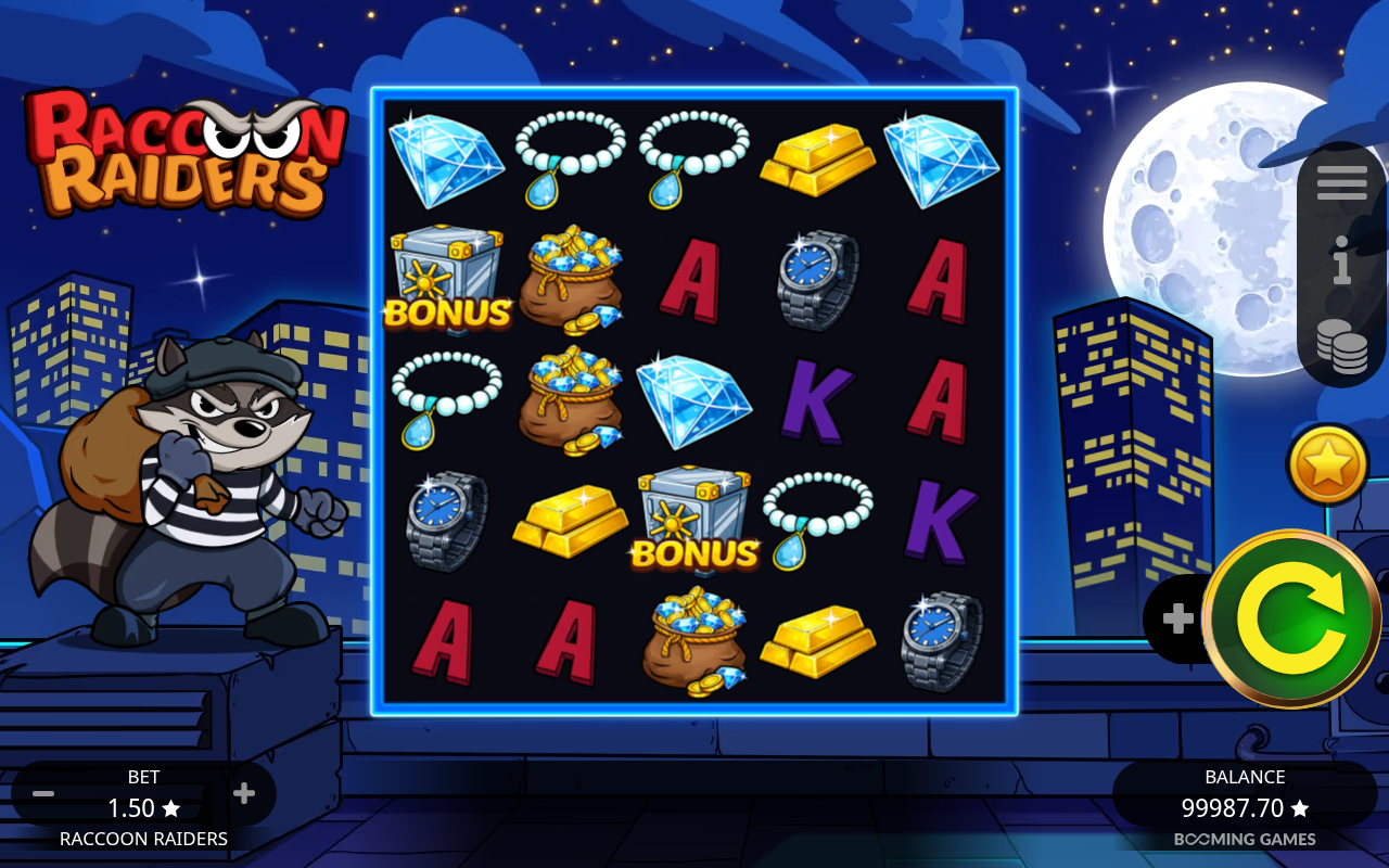 Raccoon Raiders gameplay