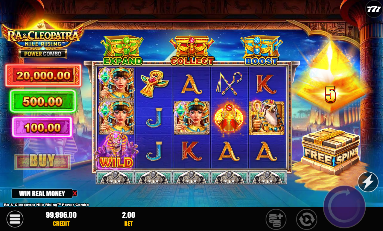 Ra & Cleopatra: Nile Rising Power Combo base game