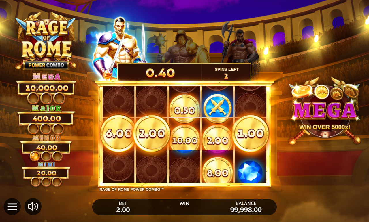 Rage Of Rome POWER COMBO base game
